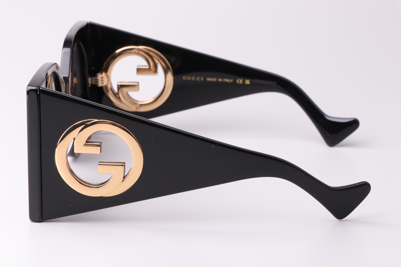 GG1254S Sunglasses Black Gray