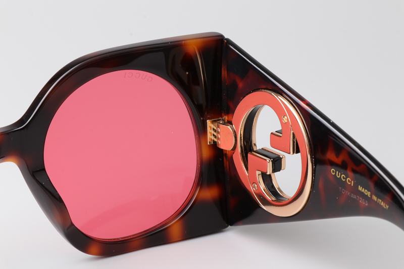 GG1254S Sunglasses Tortoise Pink