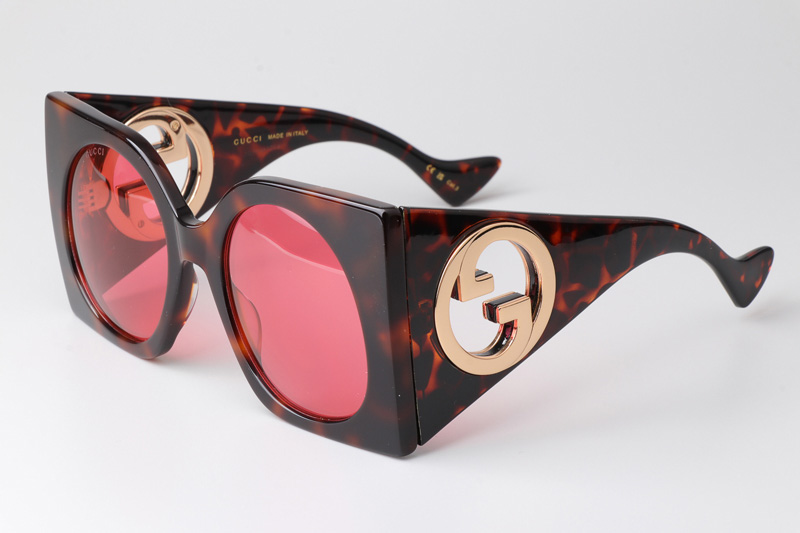 GG1254S Sunglasses Tortoise Pink