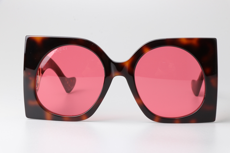 GG1254S Sunglasses Tortoise Pink