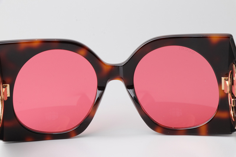 GG1254S Sunglasses Tortoise Pink