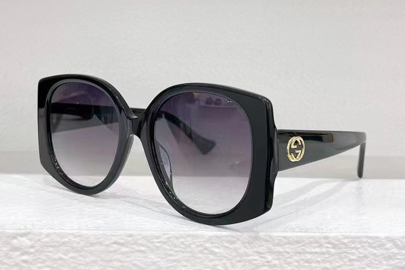 GG1257S Sunglasses In Black Gradient Grey