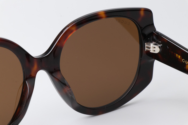 GG1257S Sunglasses Tortoise Brown