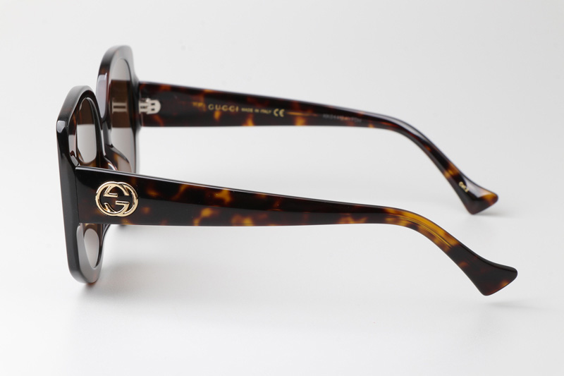 GG1257S Sunglasses Tortoise Brown