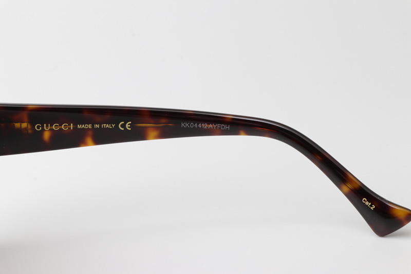 GG1257S Sunglasses Tortoise Brown