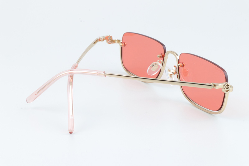 GG1278S Sunglasses Gold Pink