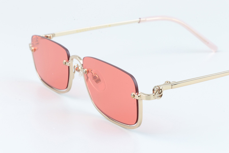 GG1278S Sunglasses Gold Pink