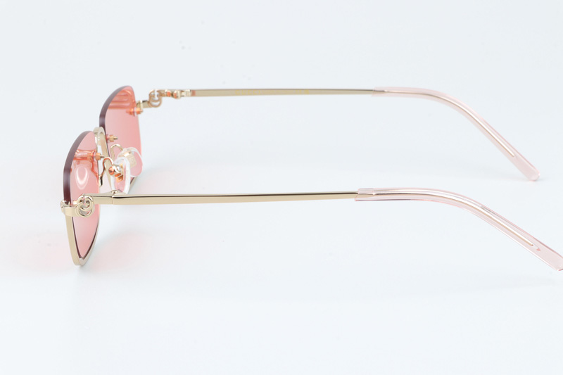 GG1278S Sunglasses Gold Pink