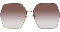 GG1322SA Sunglasses Gold Gradient Brown