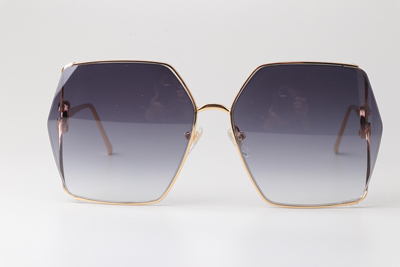 GG1322SA Sunglasses Gold Gradient Gray