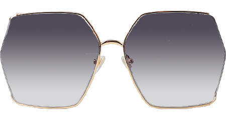 GG1322SA Sunglasses Gold Gradient Gray