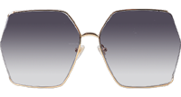 GG1322SA Sunglasses Gold Gradient Gray