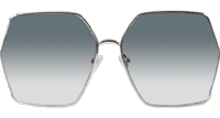 GG1322SA Sunglasses Silver Gradient Gray