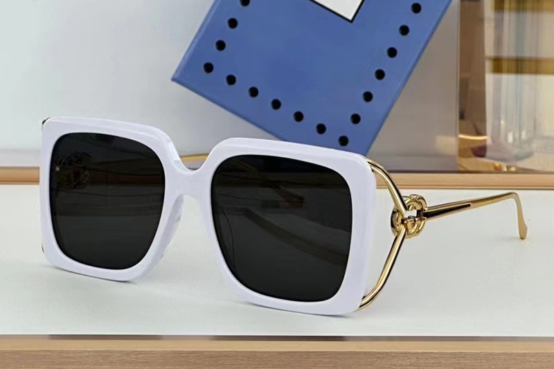 GG1324S Sunglasses In White Gold