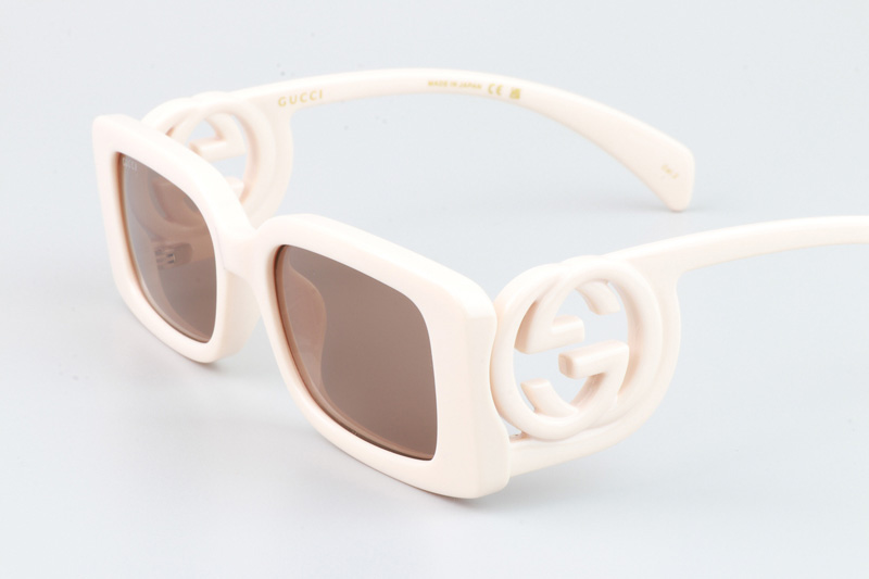 GG1325S Sunglasses Cream Brown