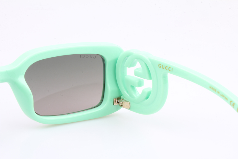 GG1325S Sunglasses Green Gradient Gray