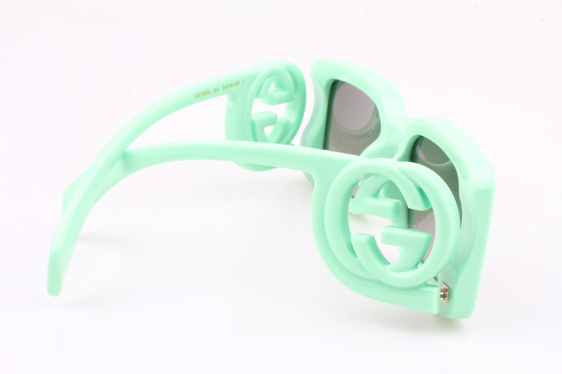 GG1325S Sunglasses Green Gradient Gray