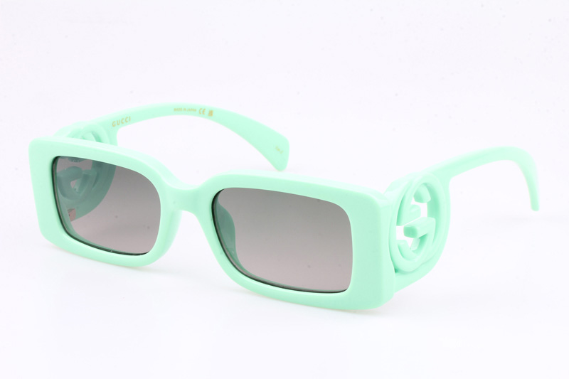 GG1325S Sunglasses Green Gradient Gray