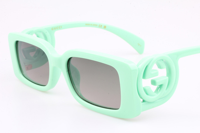 GG1325S Sunglasses Green Gradient Gray