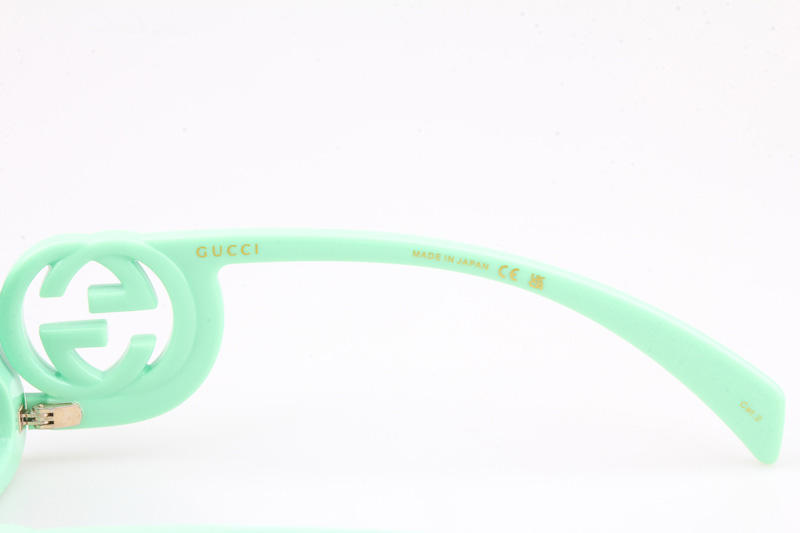 GG1325S Sunglasses Green Gradient Gray