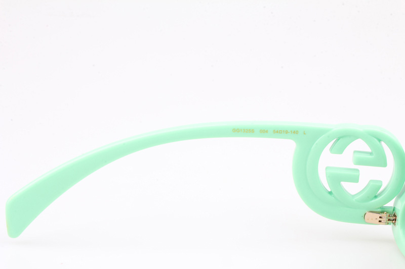 GG1325S Sunglasses Green Gradient Gray