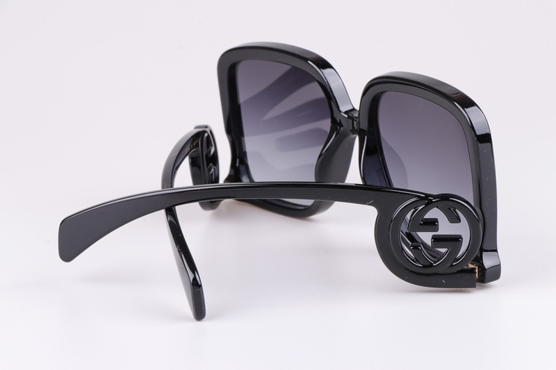 GG1326S Sunglasses Black Gradient Gray