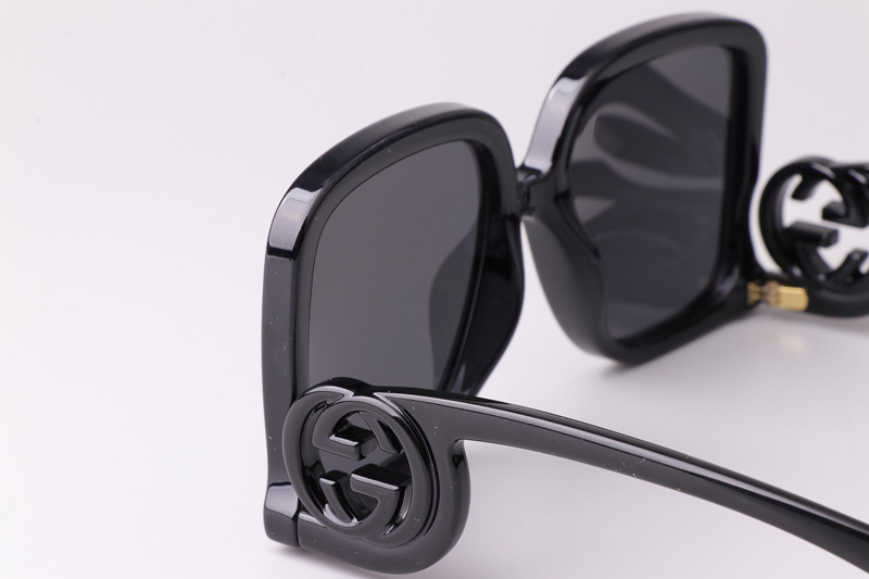 GG1326S Sunglasses Black Gray