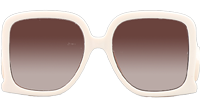 GG1326S Sunglasses Cream Gradient Brown