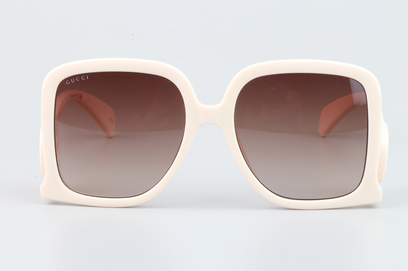 GG1326S Sunglasses Cream Gradient Brown