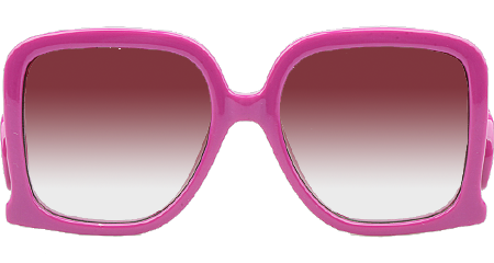GG1326S Sunglasses Rose Red Gradient Brown