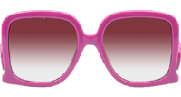 GG1326S Sunglasses Rose Red Gradient Brown