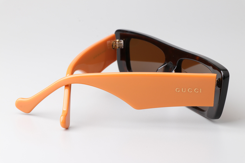 GG1331S Sunglasses Tortoise Orange Brown