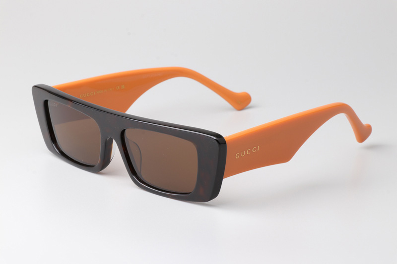 GG1331S Sunglasses Tortoise Orange Brown