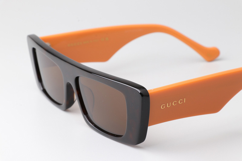 GG1331S Sunglasses Tortoise Orange Brown