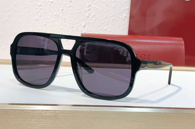 GG1342S Sunglasses Black Gray