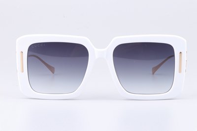 GG1390S Sunglasses White Gradient Gray