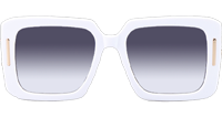 GG1390S Sunglasses White Gradient Gray