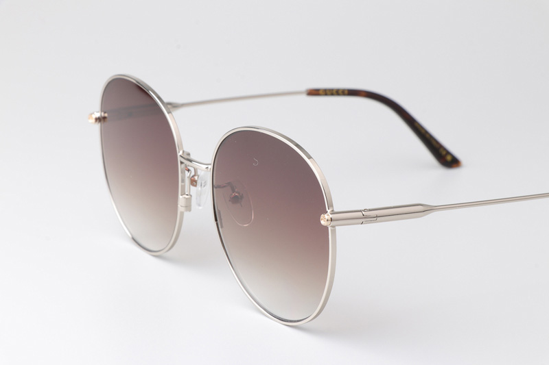 GG1416SK Sunglasses Silver Gradient Brown