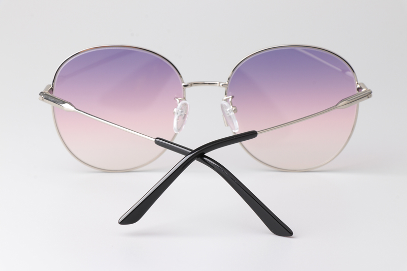 GG1416SK Sunglasses Silver Gradient Purple