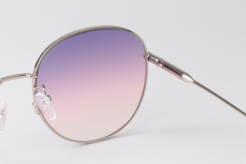 GG1416SK Sunglasses Silver Gradient Purple