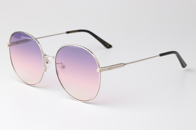 GG1416SK Sunglasses Silver Gradient Purple