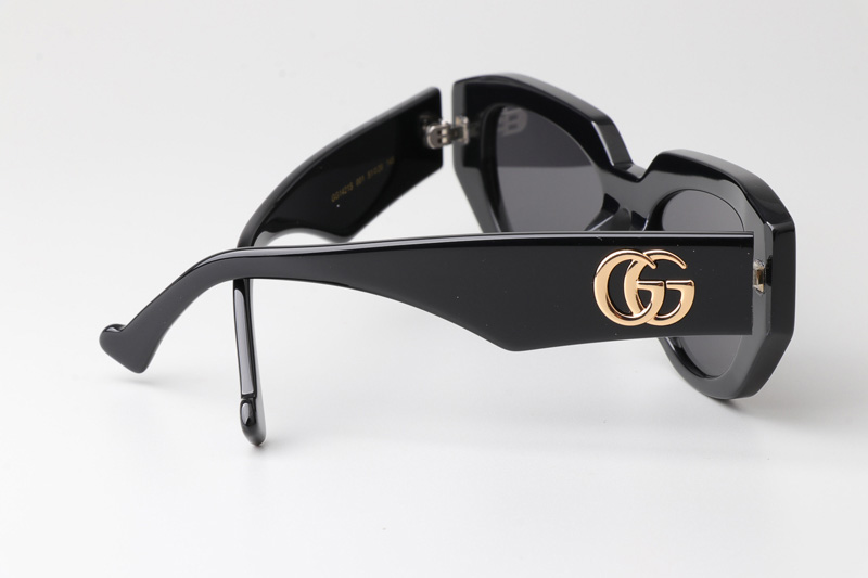 GG1421S Sunglasses Black Gray