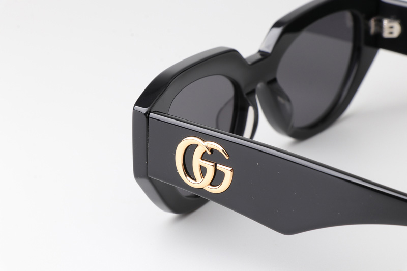 GG1421S Sunglasses Black Gray