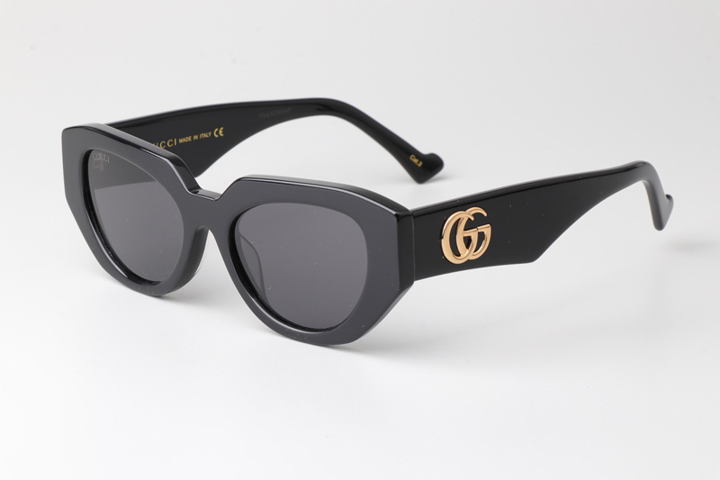 GG1421S Sunglasses Black Gray