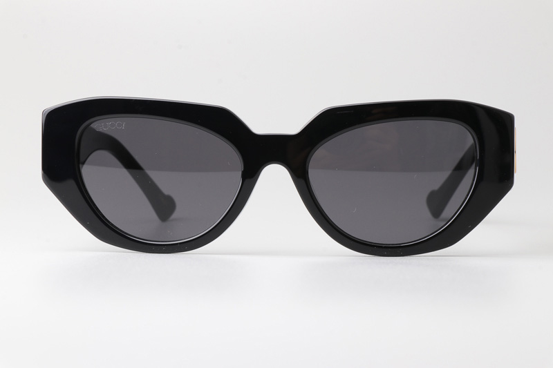 GG1421S Sunglasses Black Gray