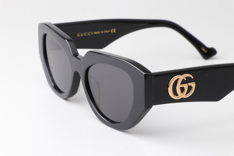 GG1421S Sunglasses Black Gray