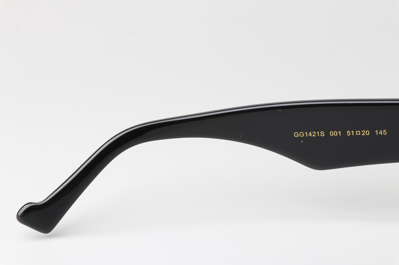 GG1421S Sunglasses Black Gray