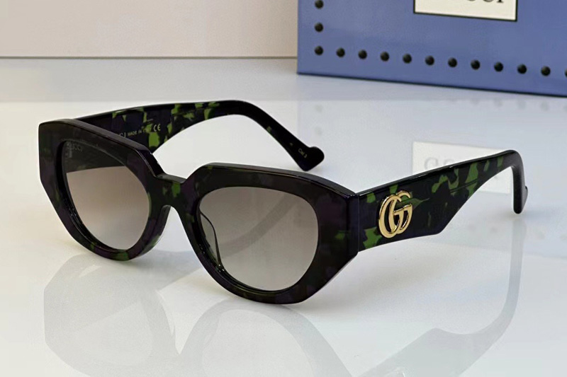 GG1421S Sunglasses In Purple Green