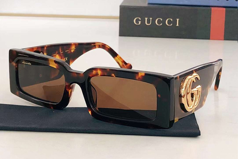 GG1425S Sunglasses Tortoise Brown