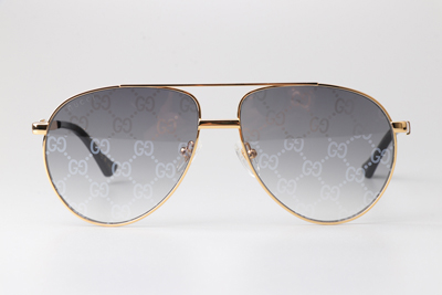 GG1440S Sunglasses Gold Gradient Gray